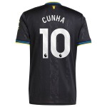 Günstige Fußballtrikots Manchester United Cunha 10 3rd trikot 2025-26 Kurzarm Günstige Fußballtrikots Manchester United Cunha 10 3rd trikot 2025-26 Kurzarm